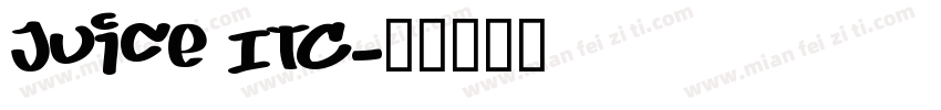 Juice ITC字体转换
